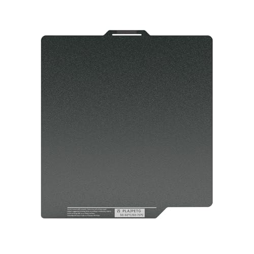 ZBIianxer Bauplatte Kaltdruck Strukturierter Federstahlblatt Für Labor P1P P1S X1C 257x257mm Flexible Doppelseitige Buildplatte von ZBIianxer