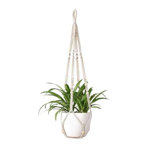 ZBIianxer Handgefertigter Häkel Pflanzer Netzbeutelhalter Blumenkleiderkleiderschnur Für Wohnzimmer Und Balkon Patios Dekoration ZBIianxer Handgefertigter Häkel Pflanzer Netzbeutelhalter Blumenkleiderkleiderschnur Für Wohnzimmer Und Balkon Patios Dekoration von ZBIianxer