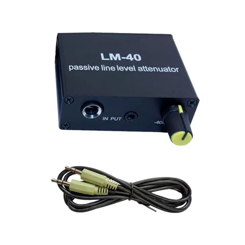 ZBIianxer Passiver Abschwächer Line Ausgangssignale Soundkarte Lautsprecher 3 5 Mm/6 5 Mm Ausgang Niedrige Pegel Konverter Mikrofon Mikrofonanschluss ZBIianxer Passiver Abschwächer Line Ausgangssignale Soundkarte Lautsprecher 3 5 Mm/6 5 Mm Ausgang Niedrige Pegel Konverter Mikrofon Mikrofonanschluss von ZBIianxer