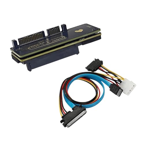 ZBIianxer SATA3.0 Bis 29Pin Risers Card 29Pin Solid States Disk Expansionskarte 22Pin Bis 29 Pin 6 Mit SATA3.0 Kabelunterstützung 2 5 "3.5" von ZBIianxer