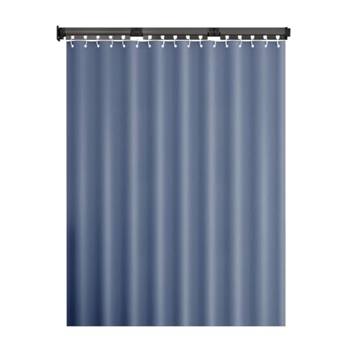 ZBJDX Faltbares Duschvorhang Set Mit Mehreren Winkeln, Sichtschutzvorhang Zur Wandmontage, Wasserdichtes Polyestergewebe,Blau,Two fold Pole ZBJDX Faltbares Duschvorhang Set Mit Mehreren Winkeln, Sichtschutzvorhang Zur Wandmontage, Wasserdichtes Polyestergewebe,Blau,Two fold Pole von ZBJDX