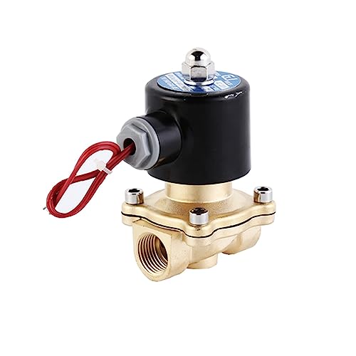1/2 ''messing Magnetventil 24V 12V 220V 110V Normal Geschlossen Magnetventil für(G-380vac-nbr-seal) von ZBJGBUIA