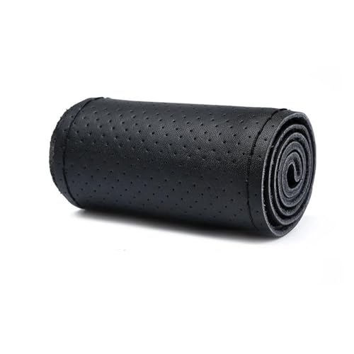 38 Cm Auto-Lenkradabdeckung Auto-Innenzubehör-Lenkrad-Schutzabdeckung Auto Lenkradabdeckung(Style 2 Black) von ZBLNKZNGKA