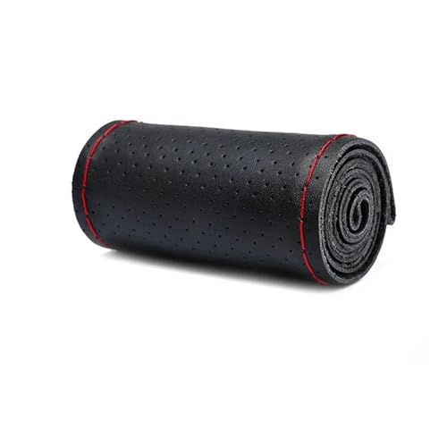 38 Cm Auto-Lenkradabdeckung Auto-Innenzubehör-Lenkrad-Schutzabdeckung Auto Lenkradabdeckung(Style 2 Red) von ZBLNKZNGKA