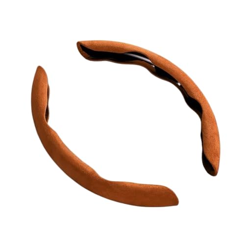 38 Cm Auto-Lenkradabdeckung Universelles Innen-Lenkradschutz-Zubehör Auto Lenkradabdeckung(Brown) von ZBLNKZNGKA
