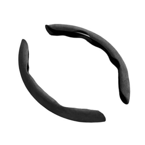38 Cm Auto-Lenkradabdeckung Universelles Innen-Lenkradschutz-Zubehör Auto Lenkradabdeckung(Dark grey) von ZBLNKZNGKA