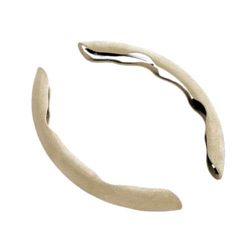 38 Cm Auto-Lenkradabdeckung Universelles Innen-Lenkradschutz-Zubehör Auto Lenkradabdeckung(White) von ZBLNKZNGKA