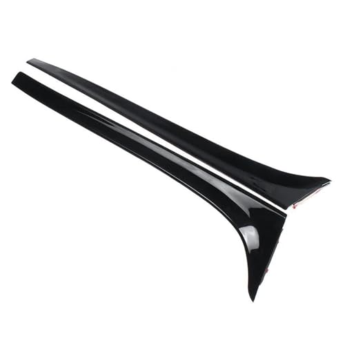 Auto Heckscheibe Spoiler Wing Für Golf 7 Mk7 Gtd R 2014-2018 Auto-styling Auto Hinten Fenster Spiegel Schwanz 2Pcs Auto Hinten Fenster Seite Spoiler Heckscheiben Spoiler(Glossy Black) von ZBLNKZNGKA