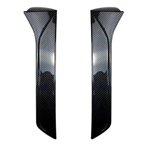 Auto Heckscheibe Spoiler Wing Für Sitz Für Leon 5F FR MK3 MK 3,5 2012-2021 Auto Styling Auto Canards Splitter 1 Paar Hinten Fenster Seite Auto Spoiler Heckscheiben Spoiler(Carbon Fiber) von ZBLNKZNGKA