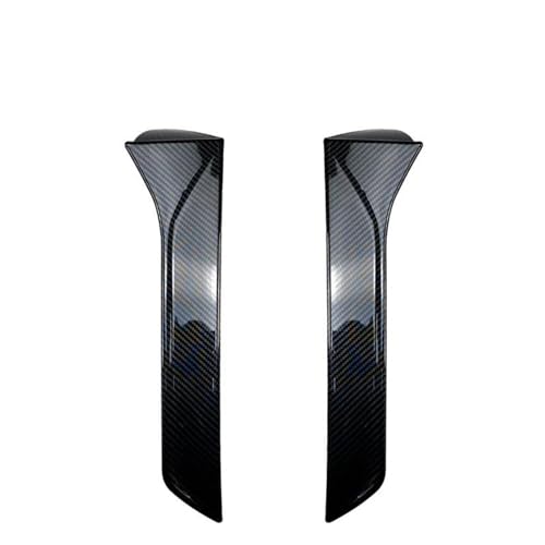 Auto Heckscheibe Spoiler Wing Für Sitz Für Leon 5F FR Mk3 MK 3,5 2012-2021 Auto Hinten Fenster Trim Seite Rand Schwanz Klappe Spoiler Auto Teile Heckscheiben Spoiler(Carbon Fiber) von ZBLNKZNGKA