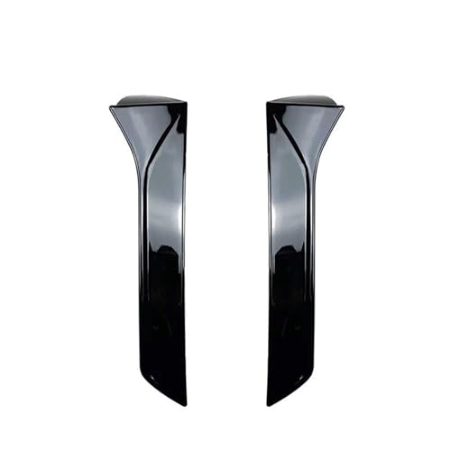 Auto Heckscheibe Spoiler Wing Für Sitz Für Leon 5F FR Mk3 MK 3,5 2012-2021 Auto Hinten Fenster Trim Seite Rand Schwanz Klappe Spoiler Auto Teile Heckscheiben Spoiler(Gloss Black) von ZBLNKZNGKA