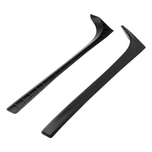 Auto Heckscheibe Spoiler Wing Für VW Für Golf 7 Für MK7 2014-2018 1 Paar Selbstklebende Autoseite Heckspoiler Heckscheibe Splitter Autoteile Heckscheiben Spoiler(Black) von ZBLNKZNGKA