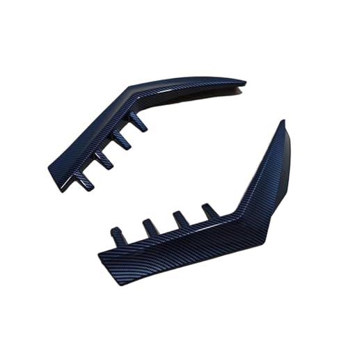 Auto Heckscheibe Spoiler Wing Für VW Für Golf 8 Für Mk8 Für Gti Für Gtd Tsi Tdi Für Line 2020-2024 2-teiliger Auto-Heckscheiben-Seitenspoiler-Flügel-Diffusor Heckscheiben Spoiler(Carbon Look) von ZBLNKZNGKA