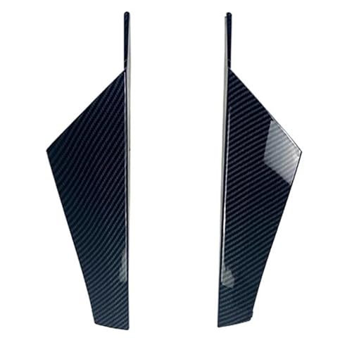 Auto Heckscheibe Spoiler Wing Für VW Für Golf 8 MK8 2020-2021 Auto Außen 2PCS Auto Hinten Fenster Seite Spoiler Canard Splitter Auto Teile Heckscheiben Spoiler(Carbon Fiber) von ZBLNKZNGKA