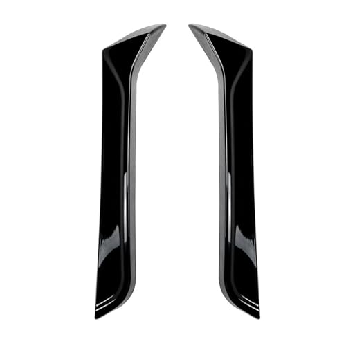 Auto Heckscheibe Spoiler Wing Für VW Für T-Roc 2017-2024 Auto Heckscheibe Seitenspoiler Canards Splitter Heckscheibe Seitenflügel Trim Aufkleber Heckscheiben Spoiler(Bright Black) von ZBLNKZNGKA