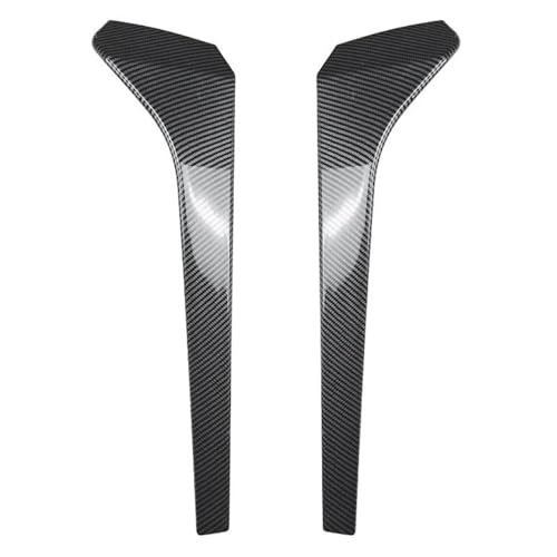 Auto Heckscheibe Spoiler Wing Für VW Für Tiguan Für Für MK2 2017 2PC Auto Heckscheibe Seitenspoiler Spoiler Canards Splitter Heckscheiben Spoiler(Carbon Fiber) von ZBLNKZNGKA