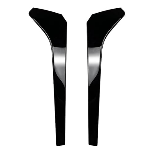 Auto Heckscheibe Spoiler Wing Für VW Für Tiguan Für MK2 Für Line 2017-2023 Muster Auto Heckscheibe Spoiler Seitenflügelabdeckung Verkleidung Autoteile Heckscheiben Spoiler(Bright Black) von ZBLNKZNGKA