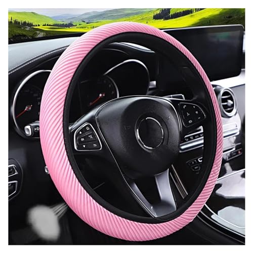 Auto-Lenkrad-Abdeckung Auto-Innenausstattung Vier Jahreszeiten Universal-Zubehör Auto-Werkzeug Auto Lenkradabdeckung(PINK) von ZBLNKZNGKA