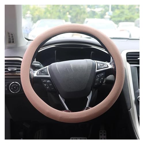 Auto-Lenkradabdeckung Rutschfeste Universal-Lenkrad-elastische Abdeckung 32–40 Cm Auto-Styling-Schutzhülle Auto Lenkradabdeckung(Brown) von ZBLNKZNGKA