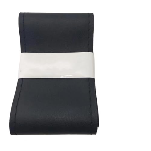 Auto-Lenkradbezug 36/40 Cm Weiche Lenkradabdeckung Innenausstattung Auto-Styling-Zubehör Universell Auto Lenkradabdeckung(36cm black 2set) von ZBLNKZNGKA