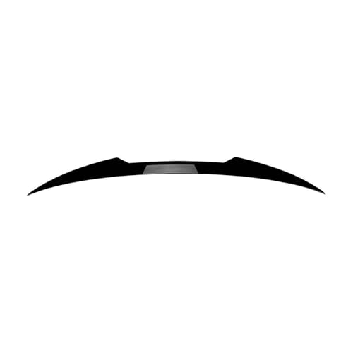 Auto Spoiler Für A5 Für F5 Sportback 4 Tür 2017-2024 Für M4 Auto Feste Wind Spoiler Modifizierte Dekoration Zubehör Auto Heckspoiler Wing(Gloss Black) von ZBLNKZNGKA