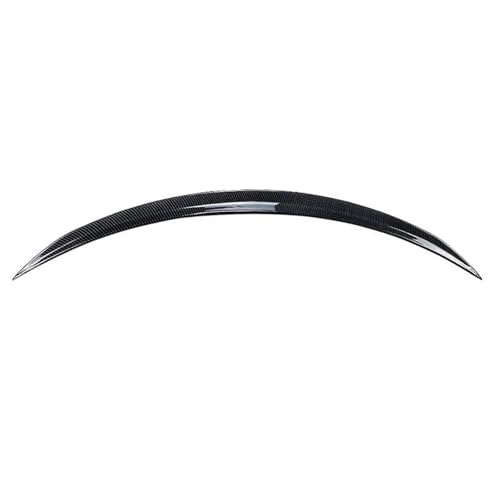 Auto Spoiler Für Benz Für C Coupe Für C205 Für C-Klasse 2015-2021 Für AMG Schwanz Flügel Feste Wind Spoiler Zubehör Dekoration Auto Heckspoiler Wing(Carbon Look) von ZBLNKZNGKA