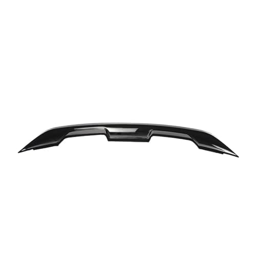 Auto Spoiler Für Ford Für Mustang 2015-2022 Für GT500 Stil Hinten Dach Lip Spoiler Splitter Stamm Flügel Diffusor Tuning Auto Heckspoiler Wing(Glossy Black) von ZBLNKZNGKA