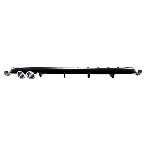 Auto Spoiler Für VW Für Polo MK6 2019 + Auto Styling Zubehör Dekoration Heckstoßstange Lippe Diffusor Spoiler Splitter Schutz Auto Heckspoiler Wing(Matte black) von ZBLNKZNGKA