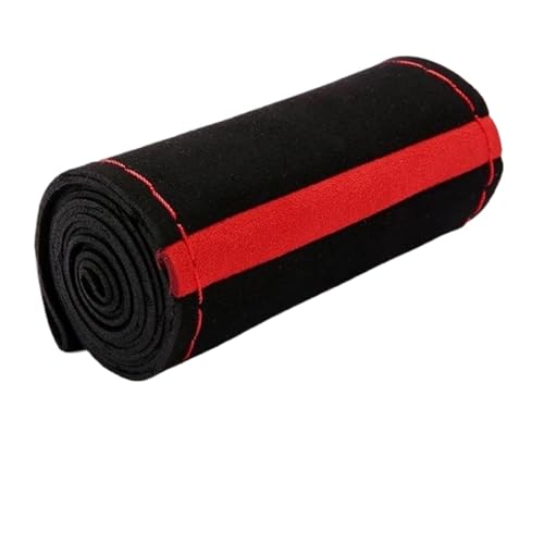 Four Seasons General Universal 38 Cm Auto-Lenkrad-Anti-Rutsch-Abdeckung Zubehör Auto-Innenausstattung Auto Lenkradabdeckung(Style 2- Red line1) von ZBLNKZNGKA