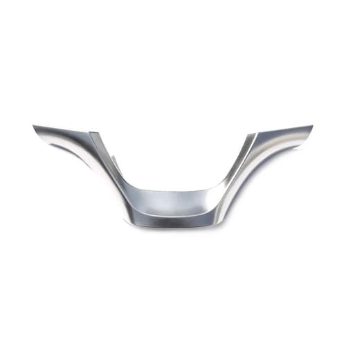 Für 3 Serie F30 F32 F34 2013-2015 Auto Carbon Fiber Texture Innen Lenkrad Panel Rahmen Abdeckung Trim Auto Lenkradabdeckung(Silver C) von ZBLNKZNGKA