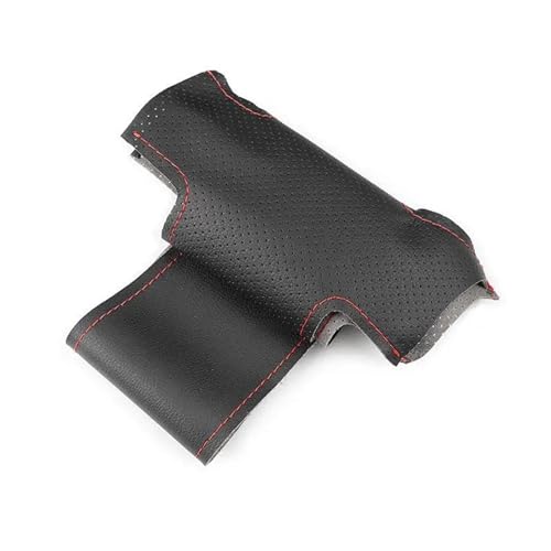 Für Benz Für C GL G M Klasse W204 W463 Für X166 W166 Auto Lenkrad Abdeckung Perforierte Mikrofaser Leder Trim Auto Lenkradabdeckung(Black-red line) von ZBLNKZNGKA