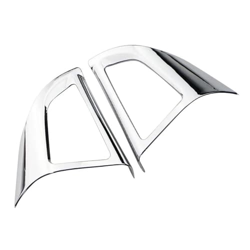 Für Chevy Für Cruze Limousine Fließheck 2009 2010 2011-2015 Für Trax Zubehör Auto Lenkrad Panel Abdeckung Dekoration Auto Lenkradabdeckung(2 hole glossy silver) von ZBLNKZNGKA