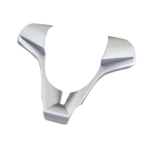 Für Chevy Für Cruze Limousine Fließheck 2009-2014 Zubehör Innen Auto Lenkrad Dekoration Abdeckung Trim Auto Lenkradabdeckung(Paint silver) von ZBLNKZNGKA