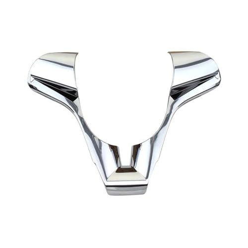 Für Chevy Für Cruze Limousine Fließheck 2009-2014 Zubehör Innen Auto Lenkrad Dekoration Abdeckung Trim Auto Lenkradabdeckung(Silver plating) von ZBLNKZNGKA
