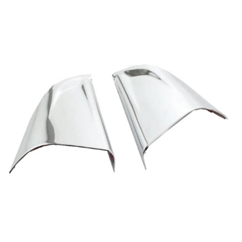 Für Chevy Für Cruze Limousine Fließheck 2009-2015 Für Trax Zubehör Auto Lenkrad Schutzhülle Trim Aufkleber Auto Lenkradabdeckung(Chrome silver) von ZBLNKZNGKA