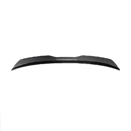 Für Clio MK5 Für Clio 5 2019 2020 2021 2022 2023 2024 Hinten Schwanz Flügel Bodykits Außen Teil Stamm Dekoration Auto Heckspoiler Wing(Carbon Look) von ZBLNKZNGKA