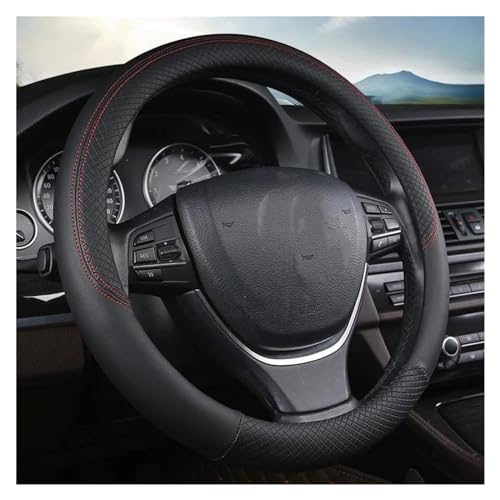 Für E39 E46 E60 E87 E90 F10 F20 Für X1 Alle Automodelle Innen Zubehör Auto Lenkung Abdeckung Auto Lenkradabdeckung(Black) von ZBLNKZNGKA