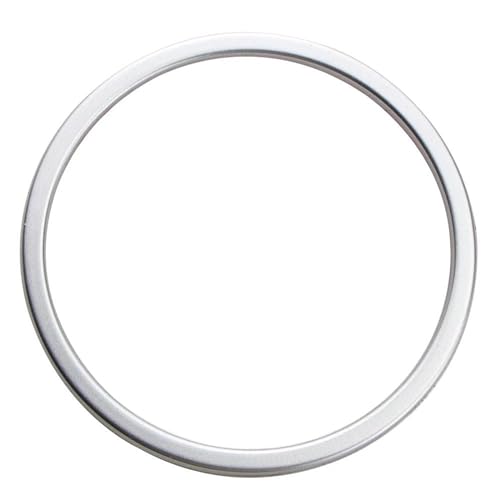 Für Mazda 3 6 Für CX3 Für CX-3 Für CX-5 Für CX5 Für CX8 Für CX 9 Zubehör Auto Lenkrad Mitte Auto Styling Auto Lenkradabdeckung(Matte silver) von ZBLNKZNGKA