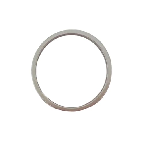 Für Mazda 3 6 Für CX3 Für CX-5 Für CX8 Für CX 9 Zubehör Auto Lenkrad Trim Kreis Pailletten Abdeckung Aufkleber Auto Lenkradabdeckung(Matte silver) von ZBLNKZNGKA