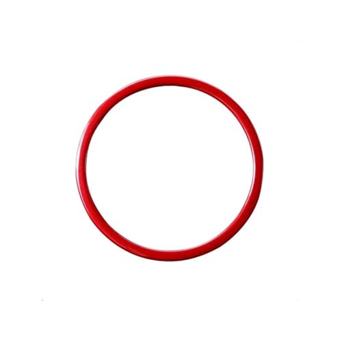 Für Mazda 3 6 Für CX3 Für CX-5 Für CX8 Für CX 9 Zubehör Auto Lenkrad Trim Kreis Pailletten Abdeckung Aufkleber Auto Lenkradabdeckung(Red) von ZBLNKZNGKA