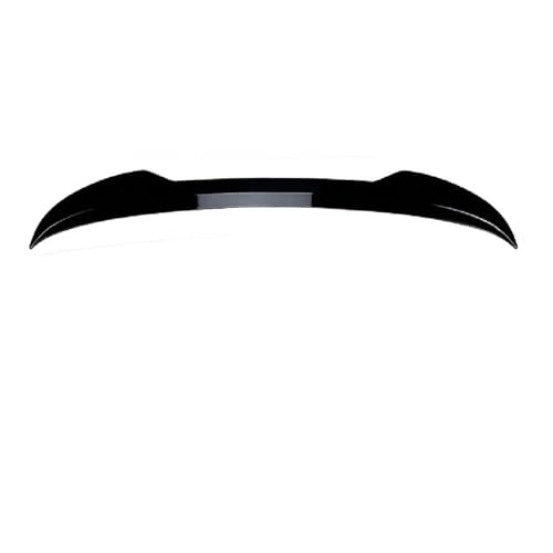 Für VW Für Golf MK8 Für Golf 8 Für GTD R Für GTI 2020-2024 Auto Heckdach Flügelkappe Splitter Diffusor Schutzbrett Auto Heckspoiler Wing(Gloss Black) von ZBLNKZNGKA