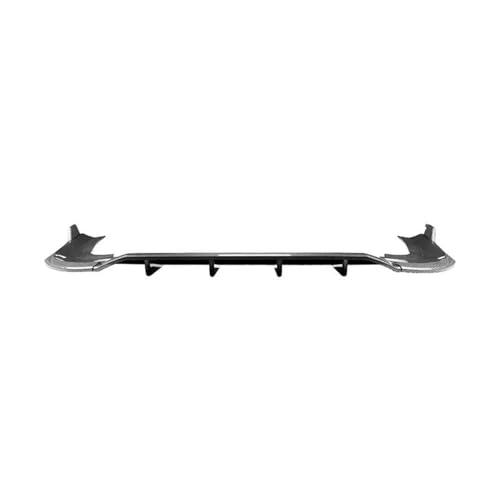 Für VW Für Tiguan MK3 Standard Auto Hinten Unten Canard Diffusor Hinten Seite Splitter Spoiler Schutz Protector Auto Heckspoiler Wing(Carbon black) von ZBLNKZNGKA