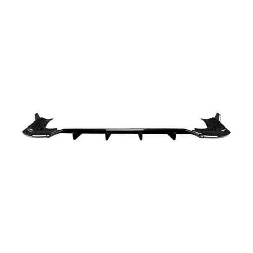 Für VW Für Tiguan MK3 Standard Auto Hinten Unten Canard Diffusor Hinten Seite Splitter Spoiler Schutz Protector Auto Heckspoiler Wing(Glossy black) von ZBLNKZNGKA