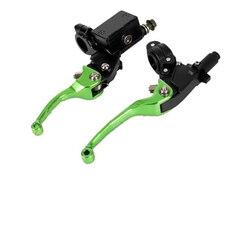 Hebel Bremsgriff Motorrad Für XMAX 125 Für 250 300 Motorrad Bremskupplungshebel Griff Kupplung Bremshebel Motorrad(Green) von ZBLNKZNGKA
