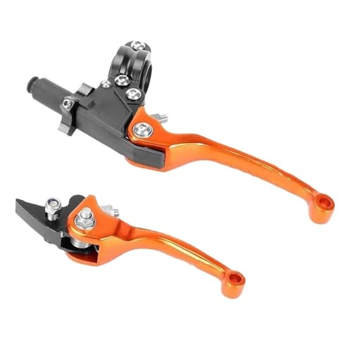 Hebel Bremsgriff Motorrad Für ZX6R Für ZX636 Für ZX10R Für ZX25R Für ZX 6R Für ZX 636 Für ZX 10R Für ZX 25R Griff Anti-fallen Bremsgriff Kupplung Kupplung Bremshebel Motorrad(Orange) von ZBLNKZNGKA