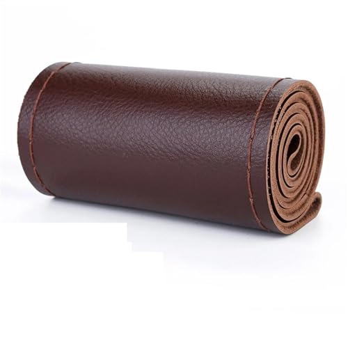 Lenkradbezug Auto-Lenkradbezug 38 Cm Deckt Auto-Lenkradbezug Ab Auto Lenkradabdeckung(Coffee-Sideline Type) von ZBLNKZNGKA