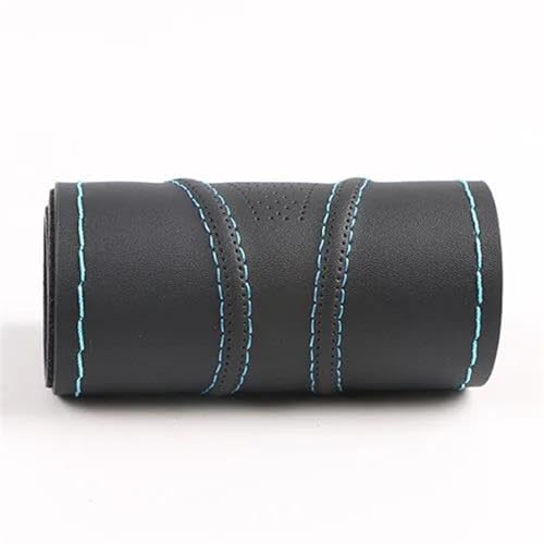 Verschleißfeste Auto-Lenkradhüllen Universell 38 Cm Dreidimensionale Atmungsaktive Rutschfeste Lenkradhülle Auto Lenkradabdeckung(Blue) von ZBLNKZNGKA