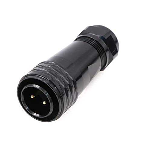 ZBLZGP WEIPU IP67 Männlich Weiblich Lötzinn Crimpkontakt Industrie SA20 Serie Wasserdicht Kabelbaum Elektrischer Stecker 2Pin Terminal Block Kabel Draht Stromanschluss (SA2010/P2) von ZBLZGP