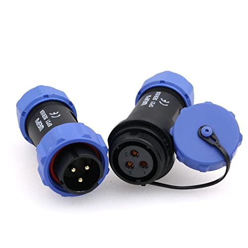 ZBLZGP WEIPU SP21 Panel Montage Wasserdicht Stecker Luftfahrt Stecker (Andocken, 3-poliges) von ZBLZGP