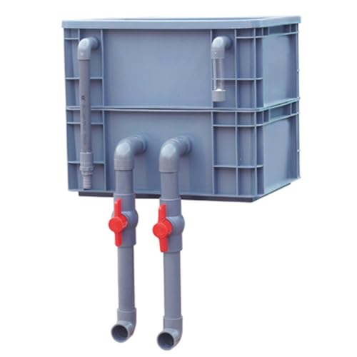 Aquariumfilter Wasserumwälzbox, DIY Externe Aquarium Filter Box for Fisch Tank Und Teich Wasser Zirkulation Mehrere Größen(11.81x7.87x9.45in/30x20x24CM) von ZBORAVPIX